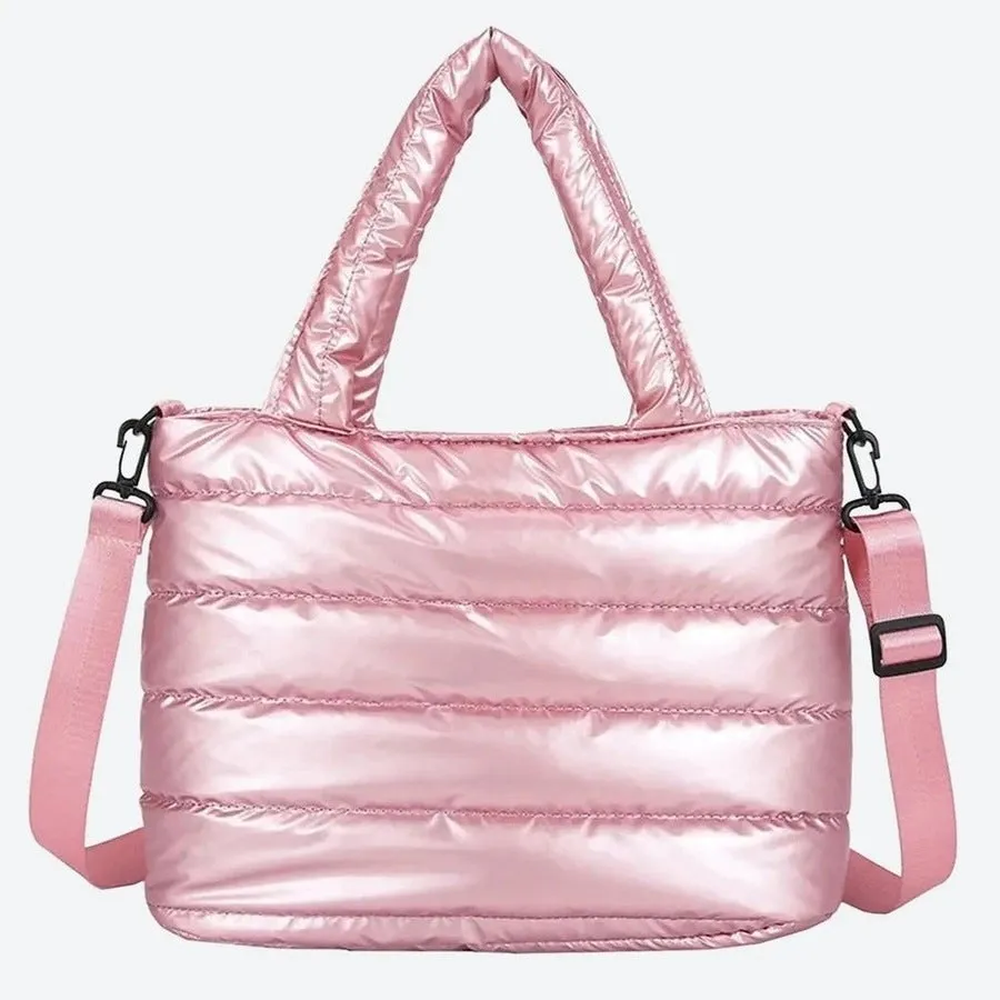 Trendy Quilted Convertible Tote Bags