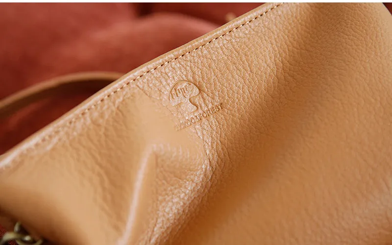 Womens Trendy Shoulder Bags Genuine Leather Crossbody Bags