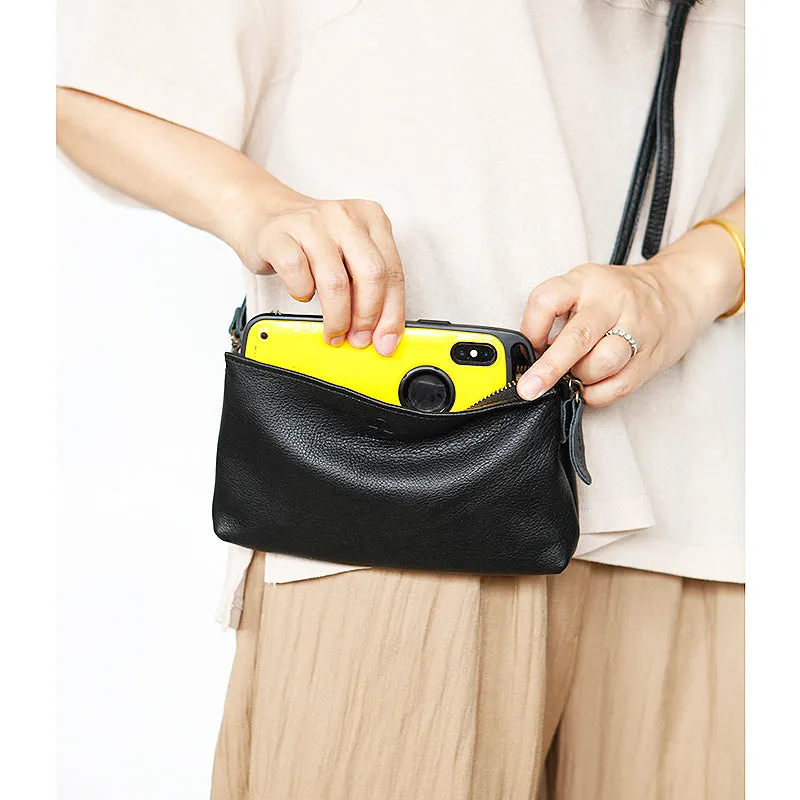 Womens Trendy Shoulder Bags Genuine Leather Crossbody Bags