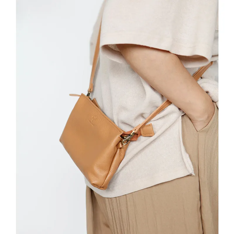Womens Trendy Shoulder Bags Genuine Leather Crossbody Bags