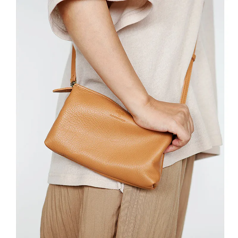 Womens Trendy Shoulder Bags Genuine Leather Crossbody Bags
