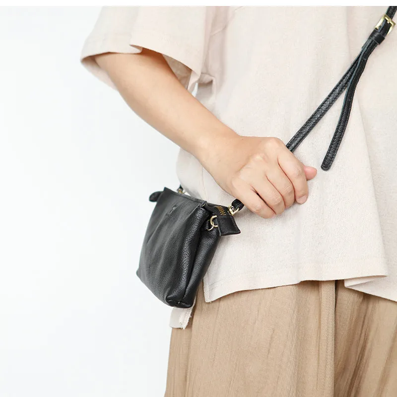 Womens Trendy Shoulder Bags Genuine Leather Crossbody Bags