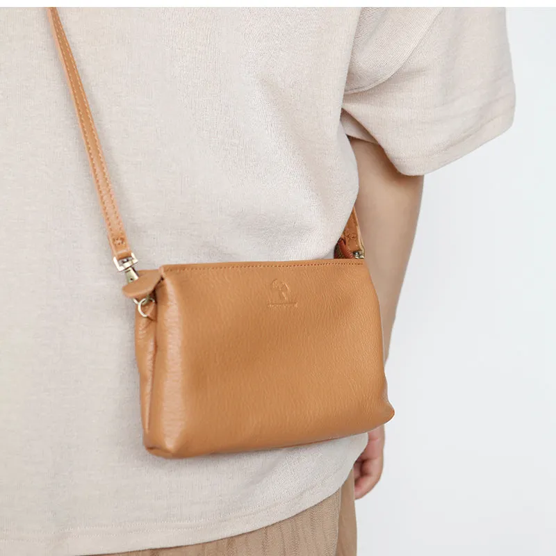 Womens Trendy Shoulder Bags Genuine Leather Crossbody Bags