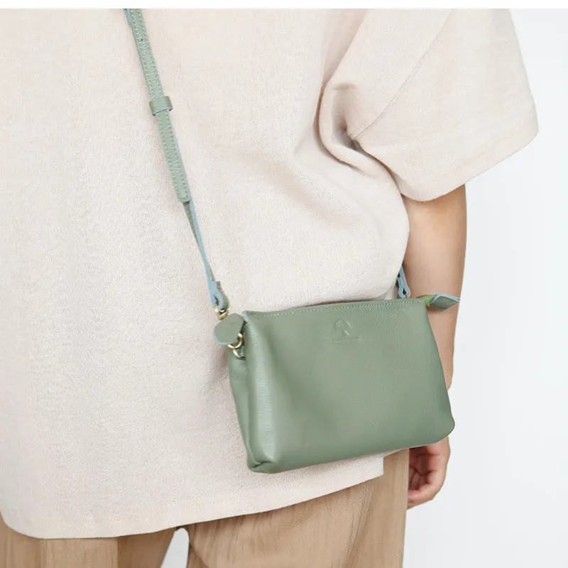 Womens Trendy Shoulder Bags Genuine Leather Crossbody Bags