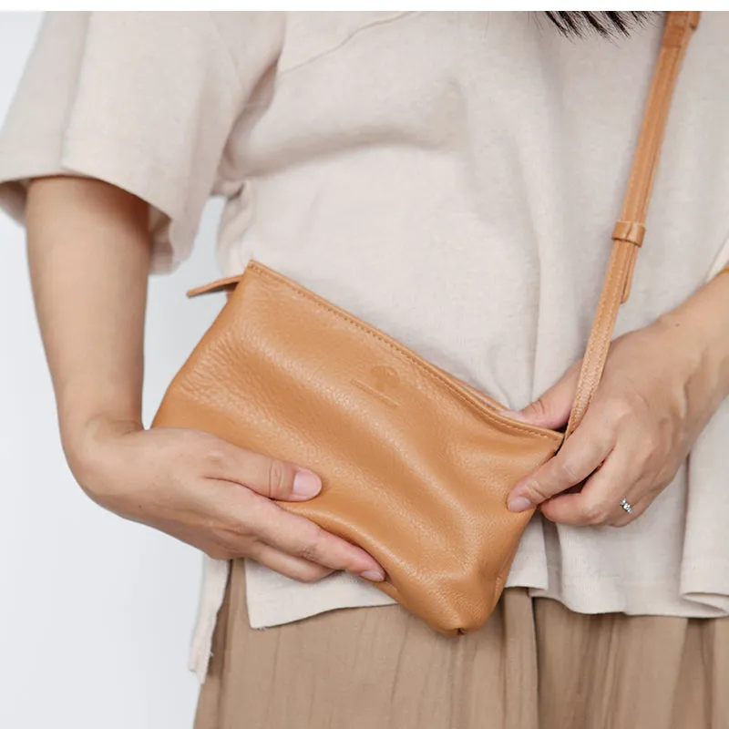 Womens Trendy Shoulder Bags Genuine Leather Crossbody Bags