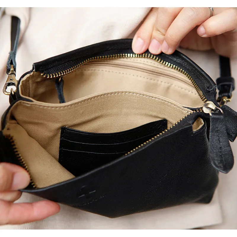 Womens Trendy Shoulder Bags Genuine Leather Crossbody Bags