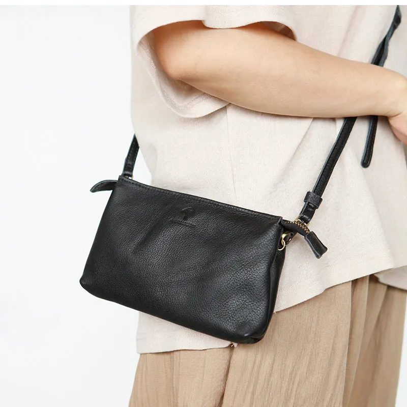 Womens Trendy Shoulder Bags Genuine Leather Crossbody Bags