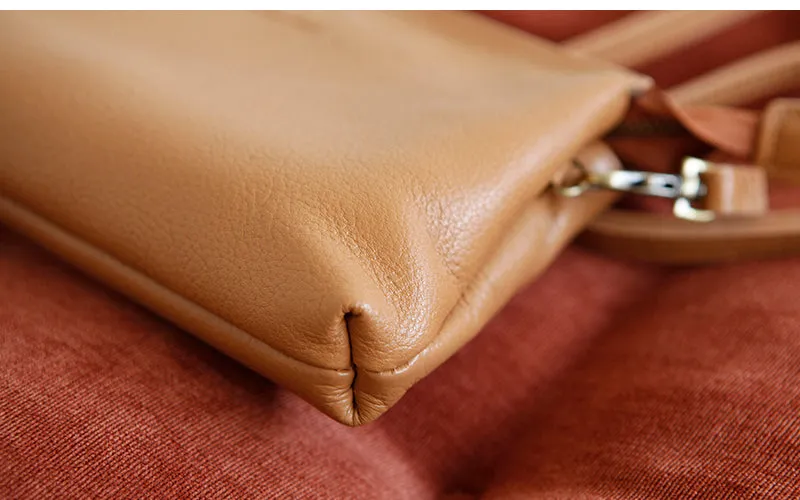 Womens Trendy Shoulder Bags Genuine Leather Crossbody Bags